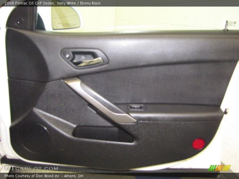 Ivory White / Ebony Black 2008 Pontiac G6 GXP Sedan