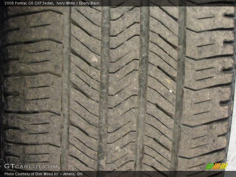 Ivory White / Ebony Black 2008 Pontiac G6 GXP Sedan