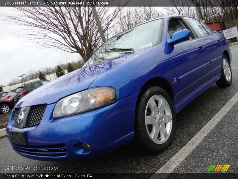 Sapphire Blue Metallic / Charcoal 2006 Nissan Sentra SE-R
