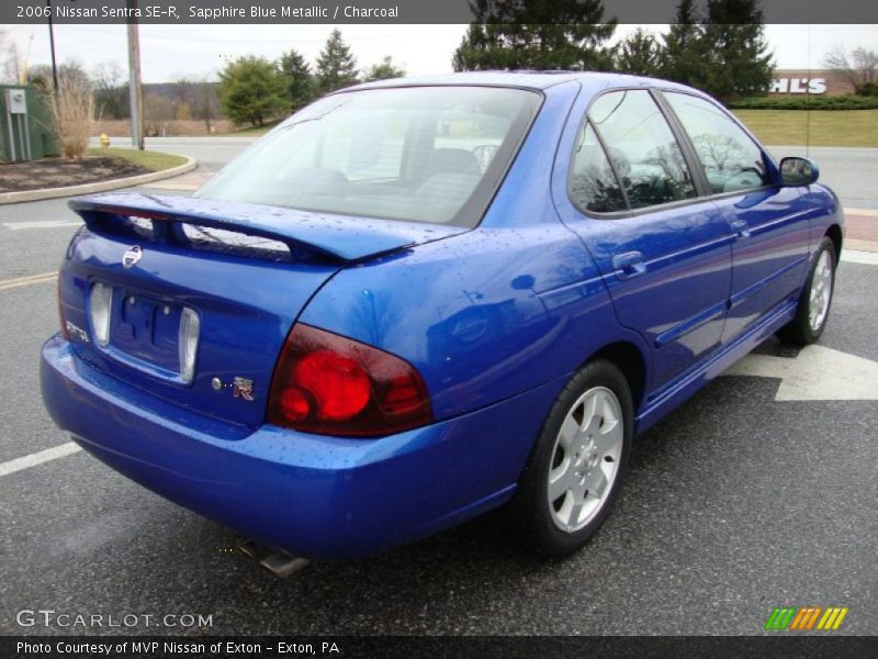 Sapphire Blue Metallic / Charcoal 2006 Nissan Sentra SE-R