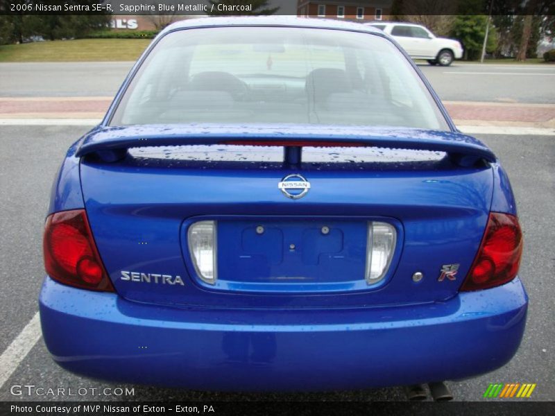 Sapphire Blue Metallic / Charcoal 2006 Nissan Sentra SE-R