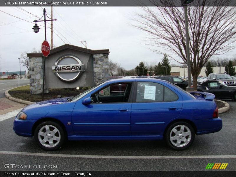 Sapphire Blue Metallic / Charcoal 2006 Nissan Sentra SE-R