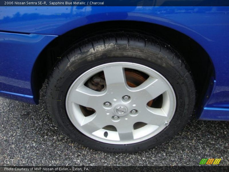 Sapphire Blue Metallic / Charcoal 2006 Nissan Sentra SE-R