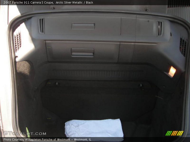 Arctic Silver Metallic / Black 2007 Porsche 911 Carrera S Coupe