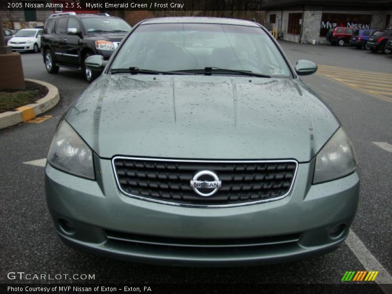 Mystic Emerald Green / Frost Gray 2005 Nissan Altima 2.5 S