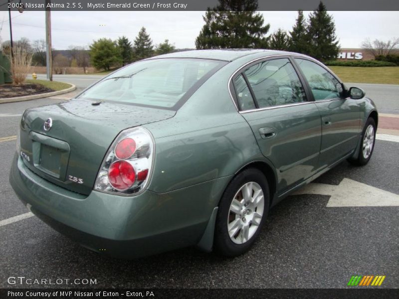 Mystic Emerald Green / Frost Gray 2005 Nissan Altima 2.5 S