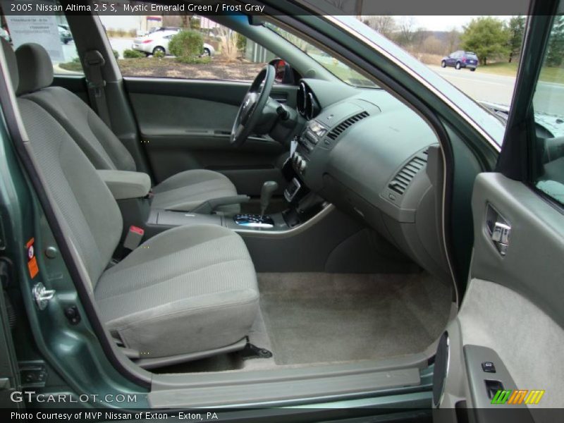 Mystic Emerald Green / Frost Gray 2005 Nissan Altima 2.5 S