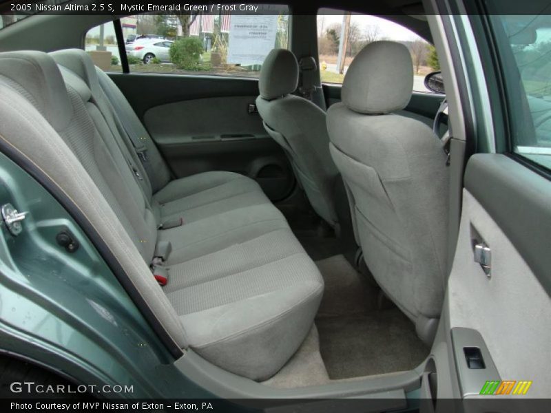 Mystic Emerald Green / Frost Gray 2005 Nissan Altima 2.5 S
