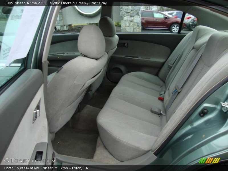 Mystic Emerald Green / Frost Gray 2005 Nissan Altima 2.5 S