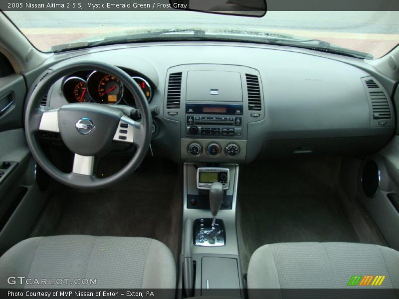 Mystic Emerald Green / Frost Gray 2005 Nissan Altima 2.5 S