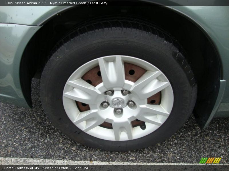 Mystic Emerald Green / Frost Gray 2005 Nissan Altima 2.5 S