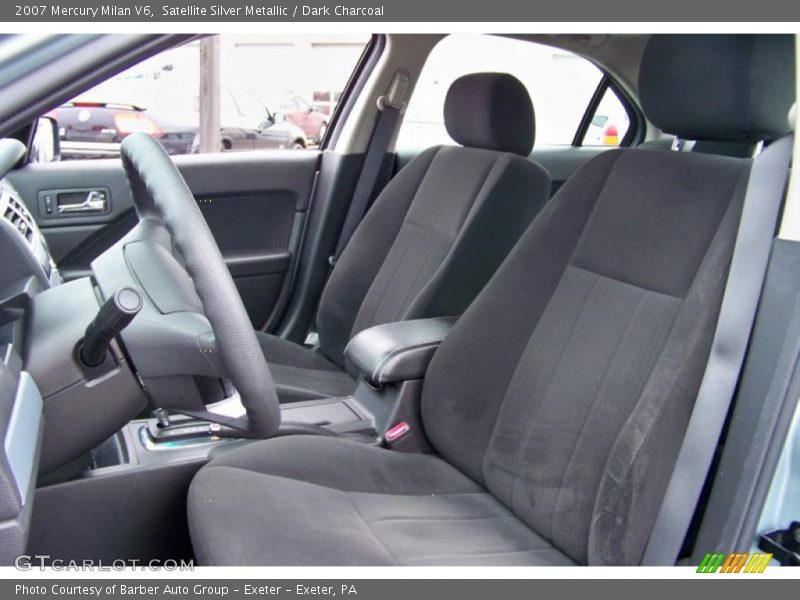 Satellite Silver Metallic / Dark Charcoal 2007 Mercury Milan V6