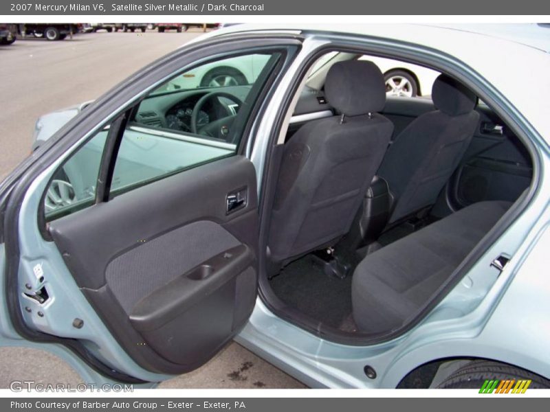 Satellite Silver Metallic / Dark Charcoal 2007 Mercury Milan V6