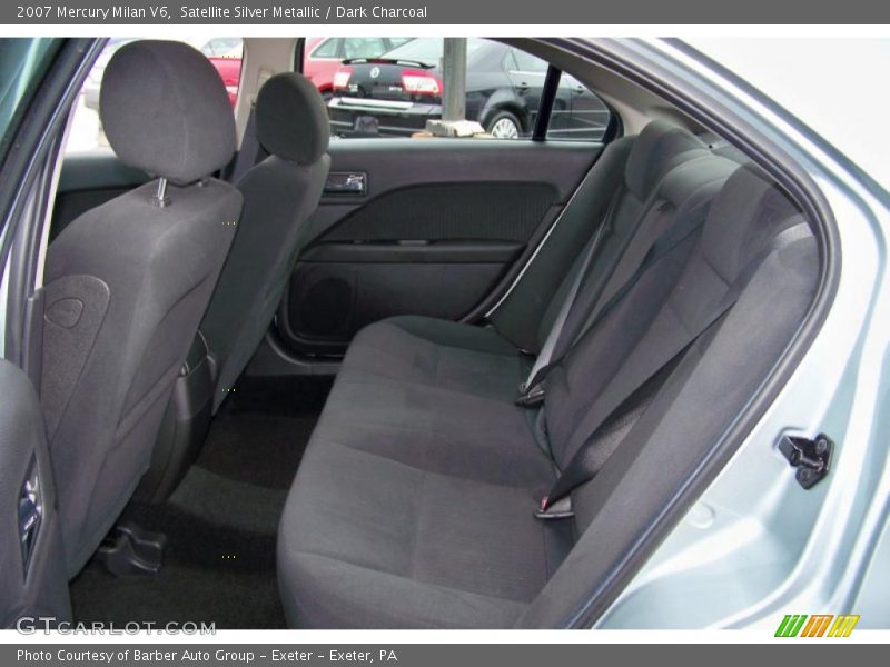 Satellite Silver Metallic / Dark Charcoal 2007 Mercury Milan V6