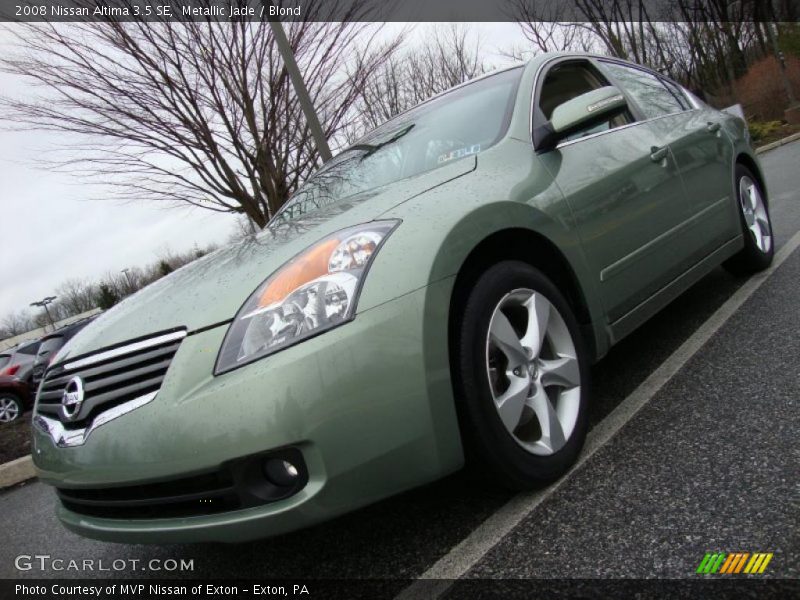 Metallic Jade / Blond 2008 Nissan Altima 3.5 SE