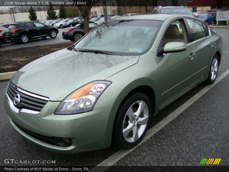 Metallic Jade / Blond 2008 Nissan Altima 3.5 SE
