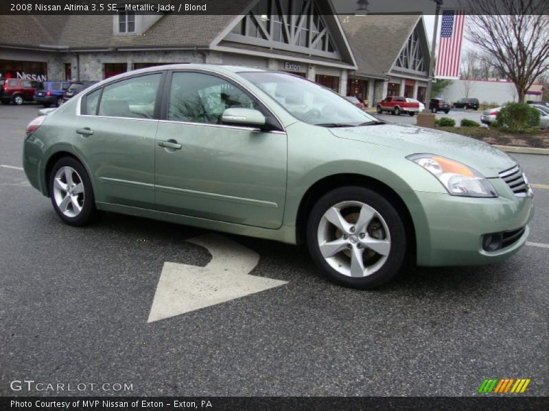 Metallic Jade / Blond 2008 Nissan Altima 3.5 SE