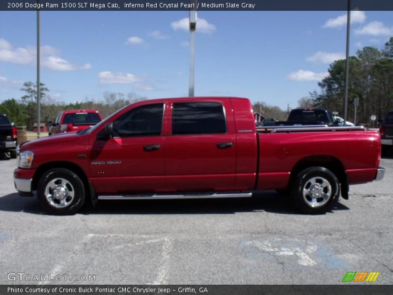 Inferno Red Crystal Pearl / Medium Slate Gray 2006 Dodge Ram 1500 SLT Mega Cab