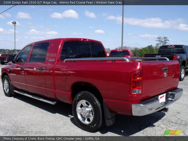 Inferno Red Crystal Pearl / Medium Slate Gray 2006 Dodge Ram 1500 SLT Mega Cab