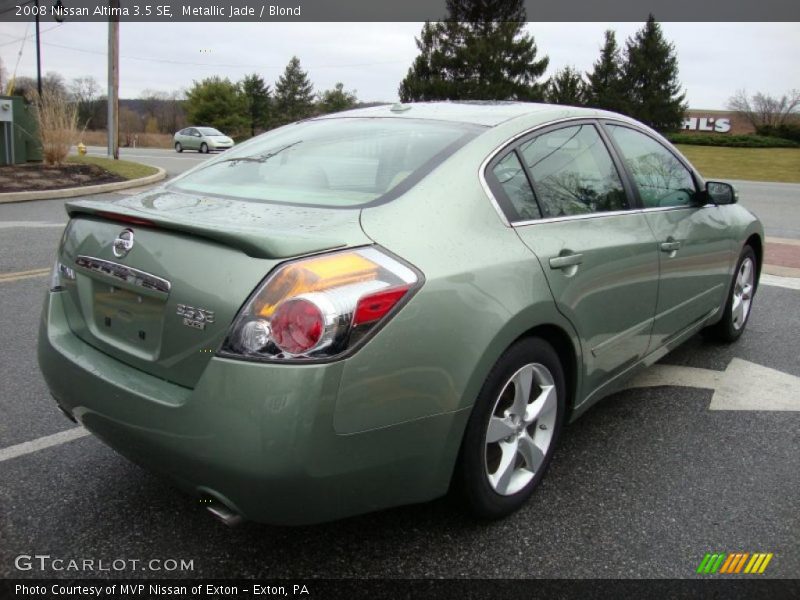 Metallic Jade / Blond 2008 Nissan Altima 3.5 SE