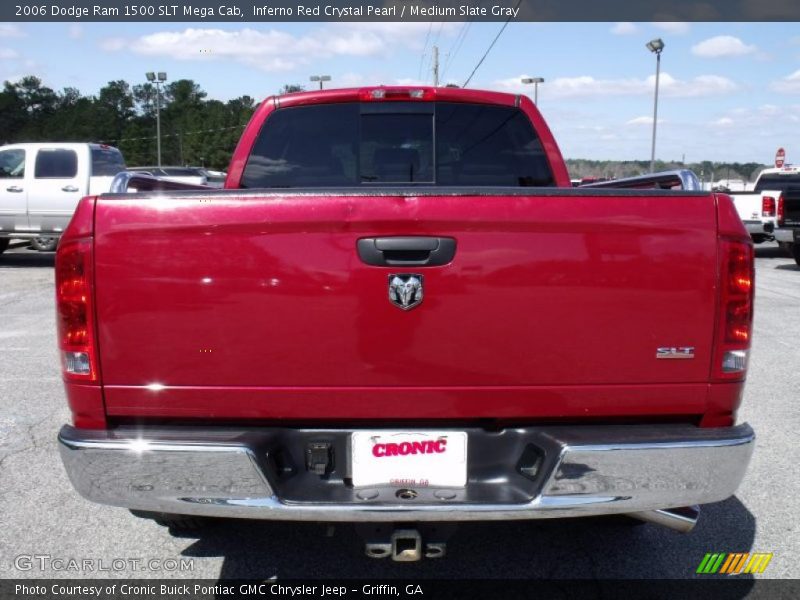 Inferno Red Crystal Pearl / Medium Slate Gray 2006 Dodge Ram 1500 SLT Mega Cab