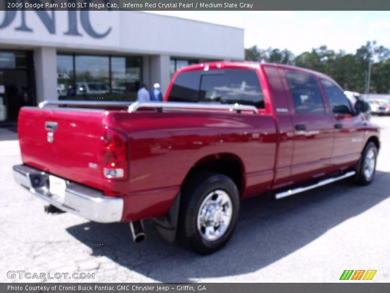 Inferno Red Crystal Pearl / Medium Slate Gray 2006 Dodge Ram 1500 SLT Mega Cab