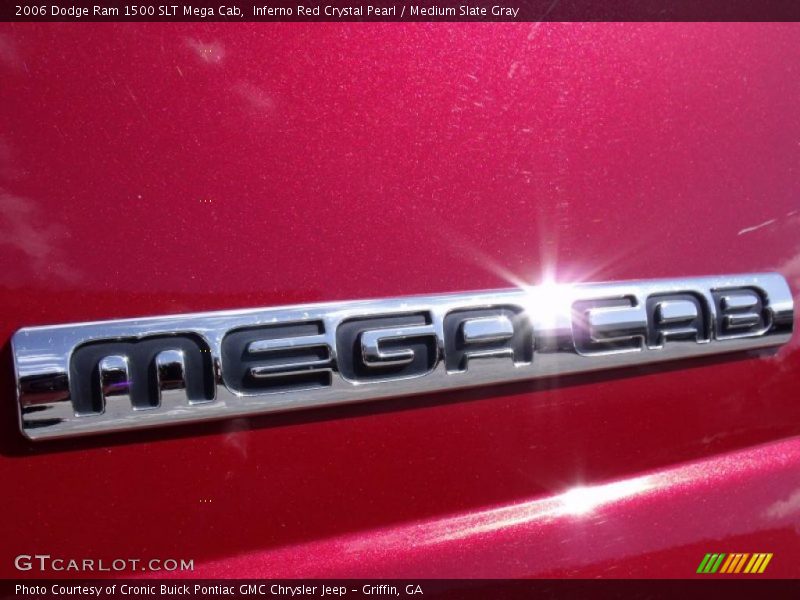 Inferno Red Crystal Pearl / Medium Slate Gray 2006 Dodge Ram 1500 SLT Mega Cab