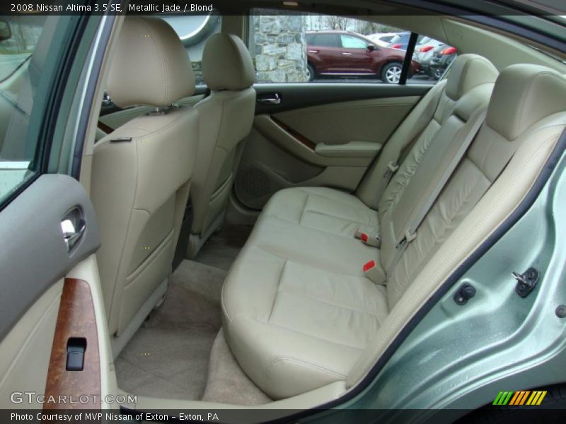 Metallic Jade / Blond 2008 Nissan Altima 3.5 SE