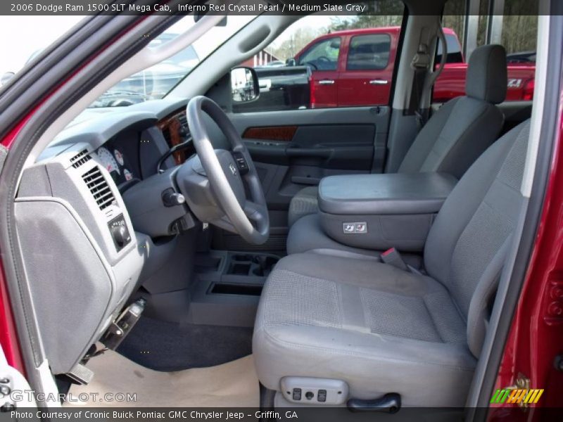 Inferno Red Crystal Pearl / Medium Slate Gray 2006 Dodge Ram 1500 SLT Mega Cab