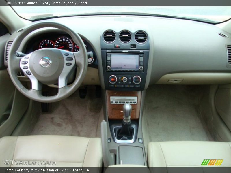 Metallic Jade / Blond 2008 Nissan Altima 3.5 SE