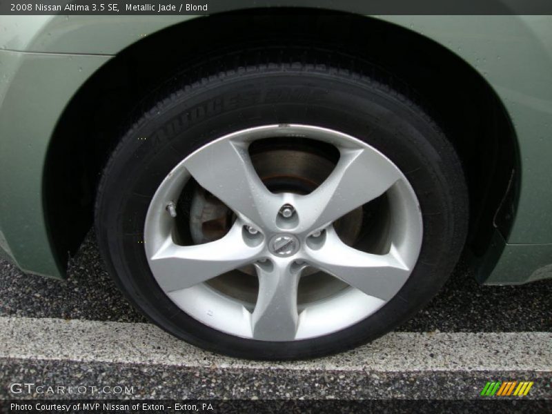 Metallic Jade / Blond 2008 Nissan Altima 3.5 SE