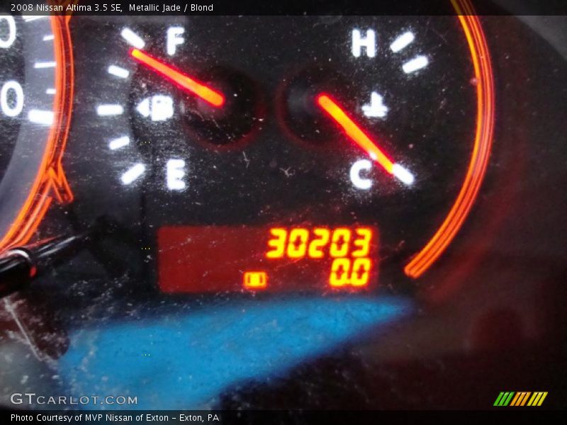 Metallic Jade / Blond 2008 Nissan Altima 3.5 SE