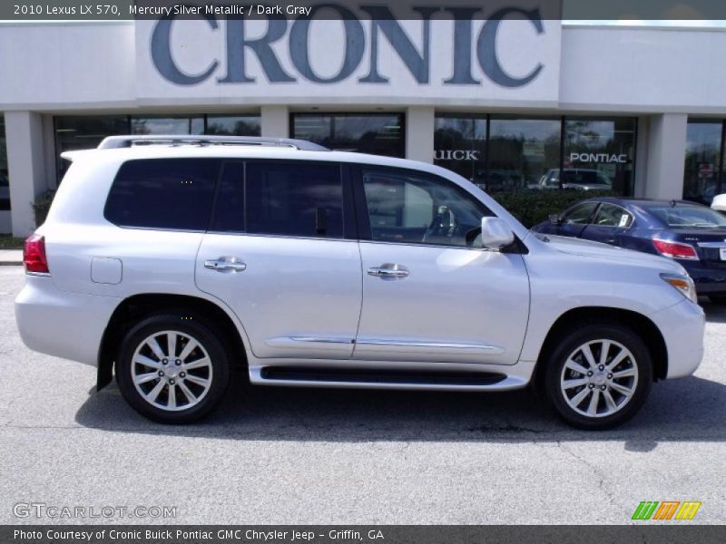 Mercury Silver Metallic / Dark Gray 2010 Lexus LX 570