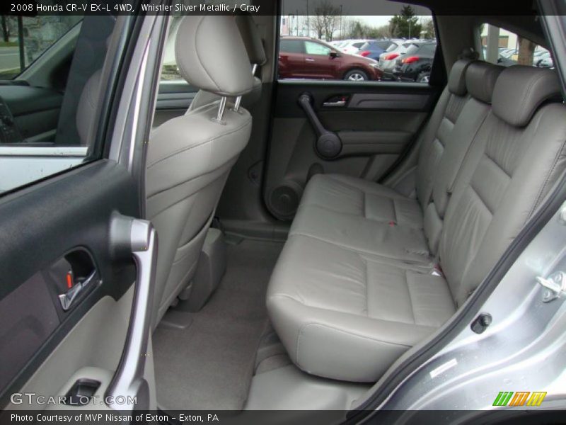 Whistler Silver Metallic / Gray 2008 Honda CR-V EX-L 4WD