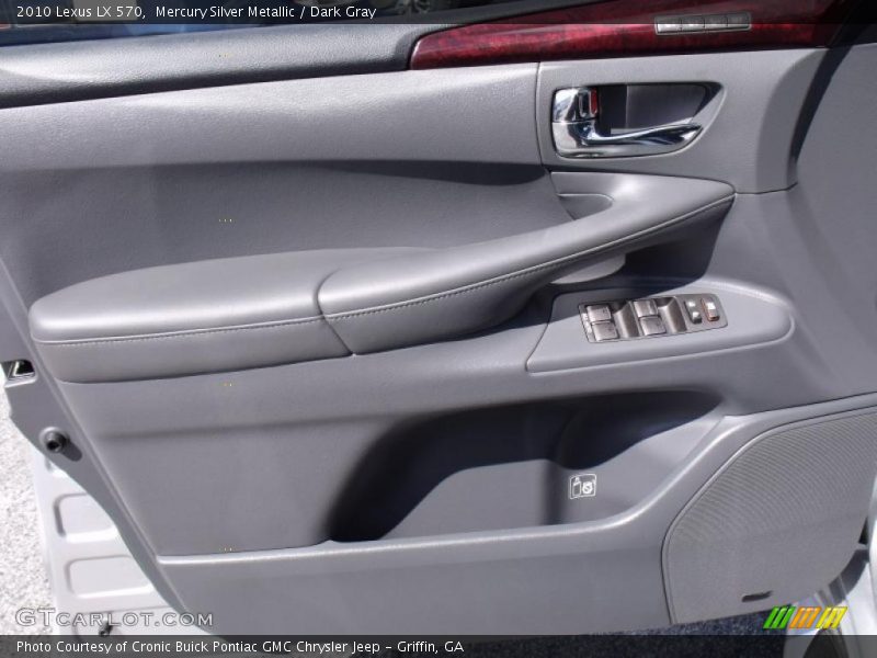 Mercury Silver Metallic / Dark Gray 2010 Lexus LX 570