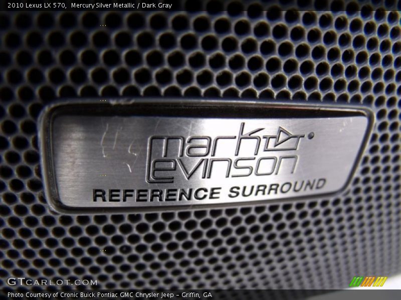 Mercury Silver Metallic / Dark Gray 2010 Lexus LX 570