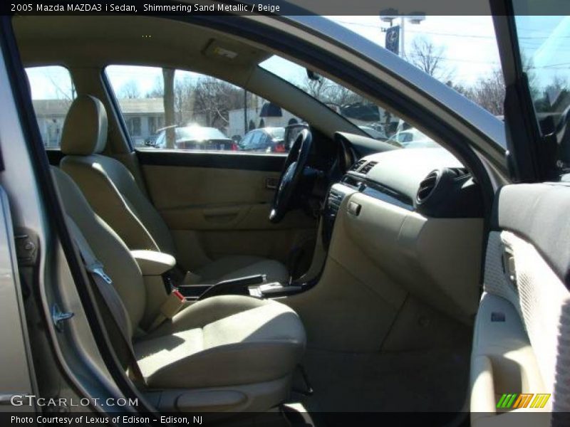 Shimmering Sand Metallic / Beige 2005 Mazda MAZDA3 i Sedan