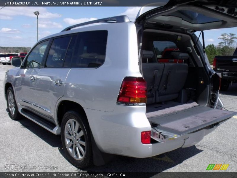 Mercury Silver Metallic / Dark Gray 2010 Lexus LX 570