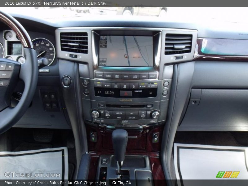 Mercury Silver Metallic / Dark Gray 2010 Lexus LX 570