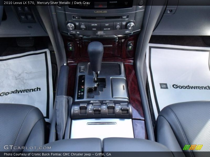 Mercury Silver Metallic / Dark Gray 2010 Lexus LX 570