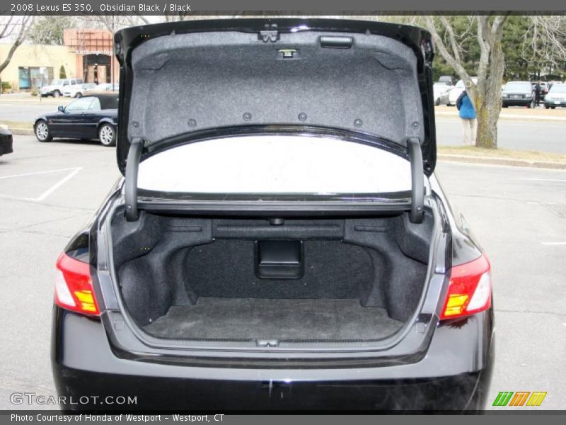 Obsidian Black / Black 2008 Lexus ES 350
