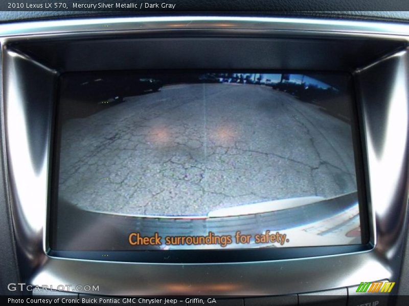 Mercury Silver Metallic / Dark Gray 2010 Lexus LX 570