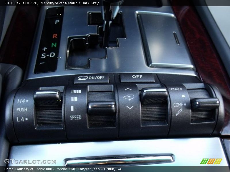 Mercury Silver Metallic / Dark Gray 2010 Lexus LX 570