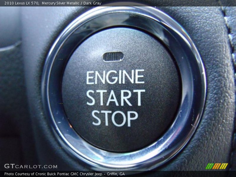 Mercury Silver Metallic / Dark Gray 2010 Lexus LX 570