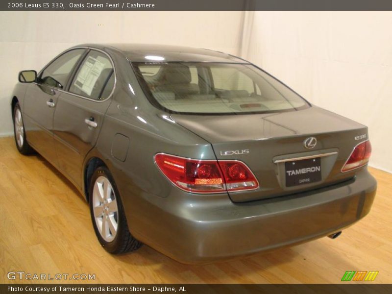 Oasis Green Pearl / Cashmere 2006 Lexus ES 330
