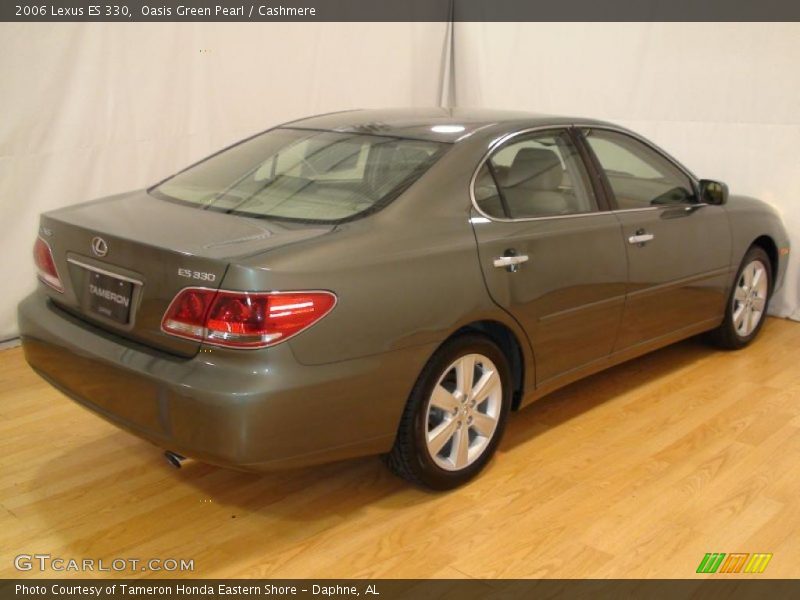 Oasis Green Pearl / Cashmere 2006 Lexus ES 330