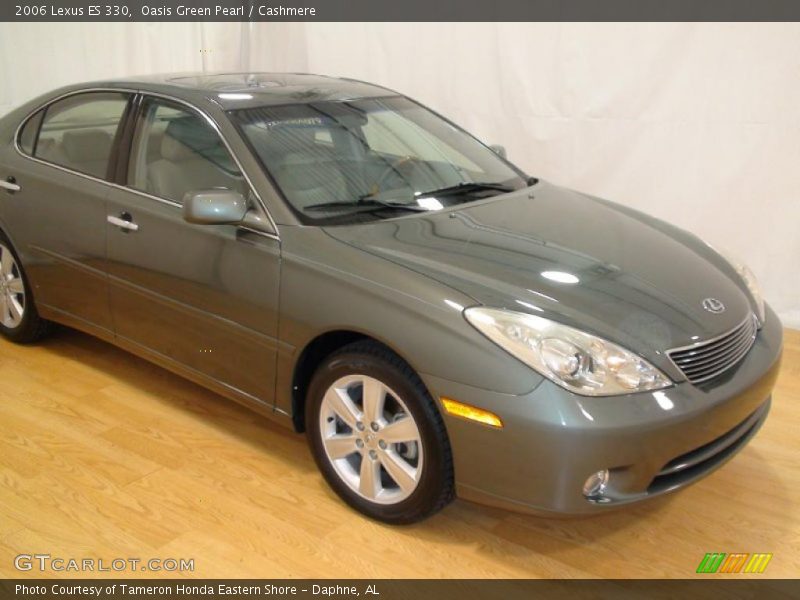 Oasis Green Pearl / Cashmere 2006 Lexus ES 330