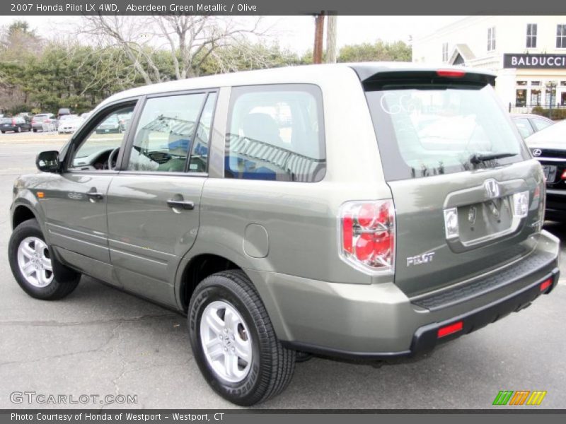 Aberdeen Green Metallic / Olive 2007 Honda Pilot LX 4WD