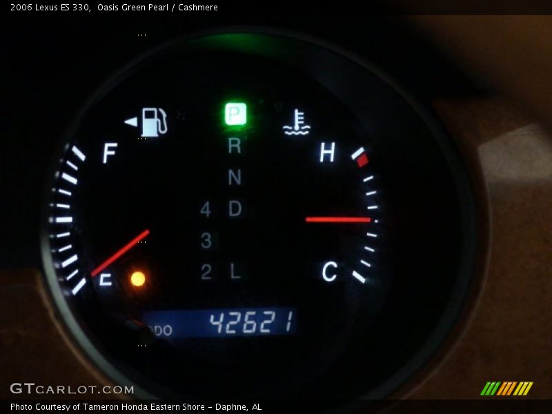 Oasis Green Pearl / Cashmere 2006 Lexus ES 330