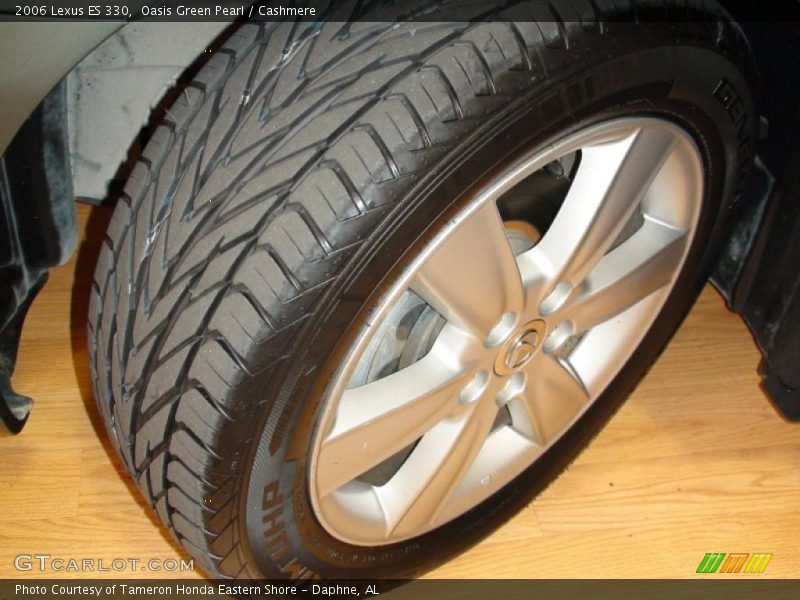 Oasis Green Pearl / Cashmere 2006 Lexus ES 330